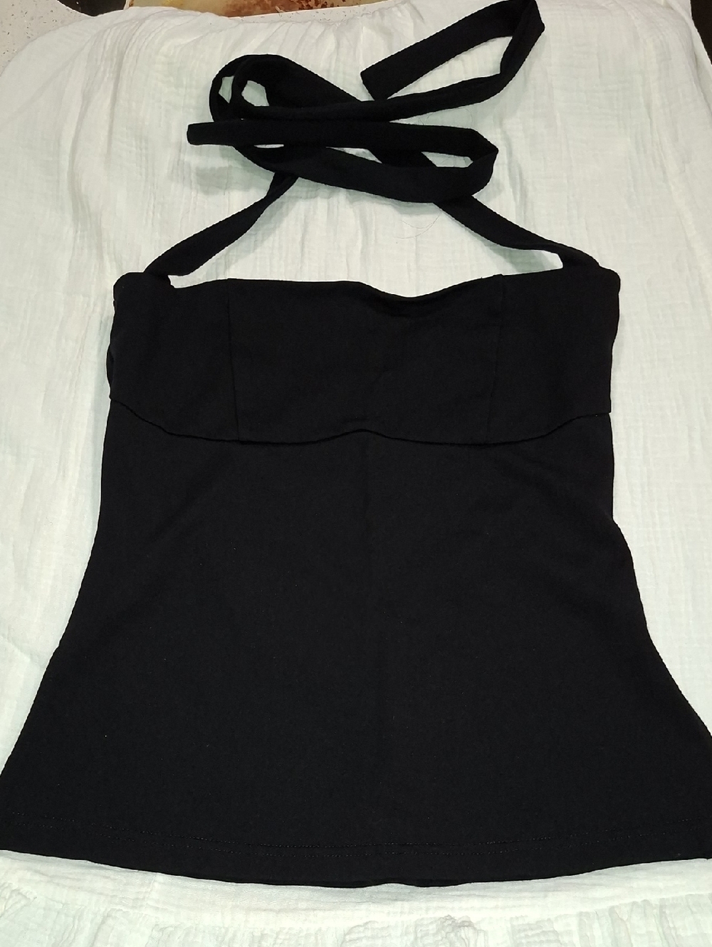 Black Halter Women's Top - Brand Unspecified